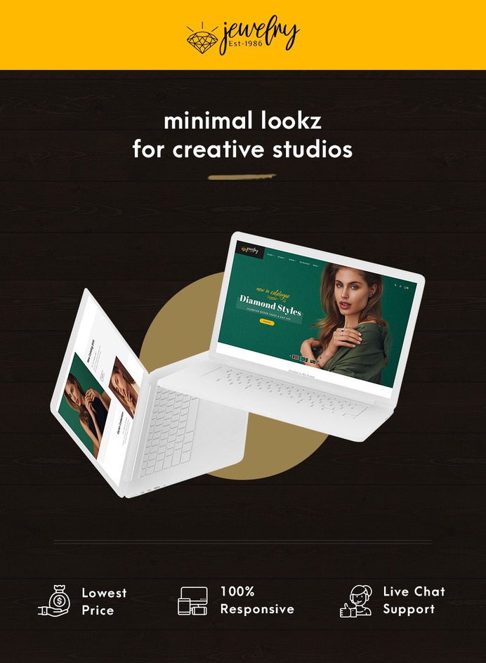 #Jewelry - #Imitation & #Catalog - #Prestashop #Responsive #Theme | #TemplateTrip #eCommerce #Website #Design #Template