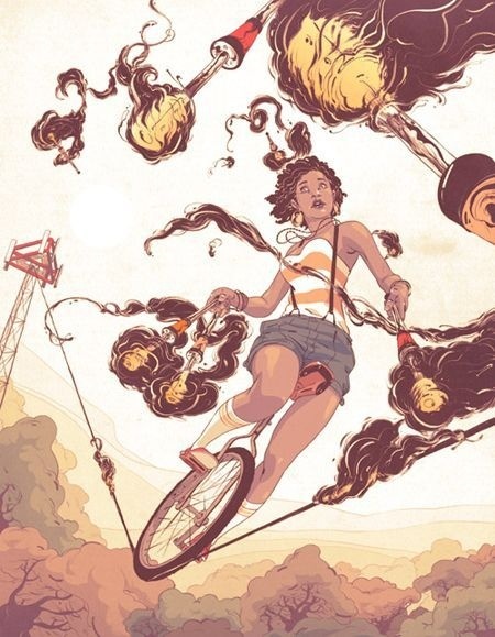 Dream by Goni Montes, via Behance #illustration