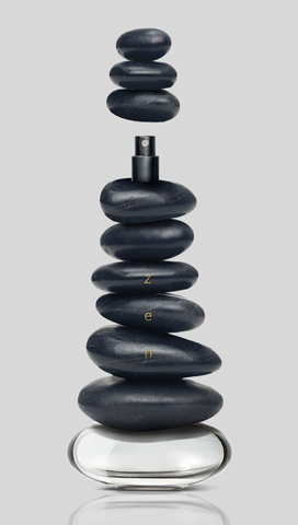 ZenÂ Perfume - TheDieline.com - Package Design Blog #packaging #perfume
