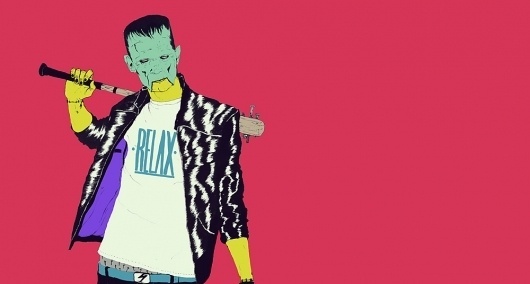 2010 : boneface #illustration