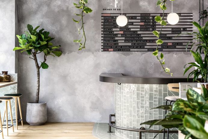London's Farmer J restaurant by Biasol