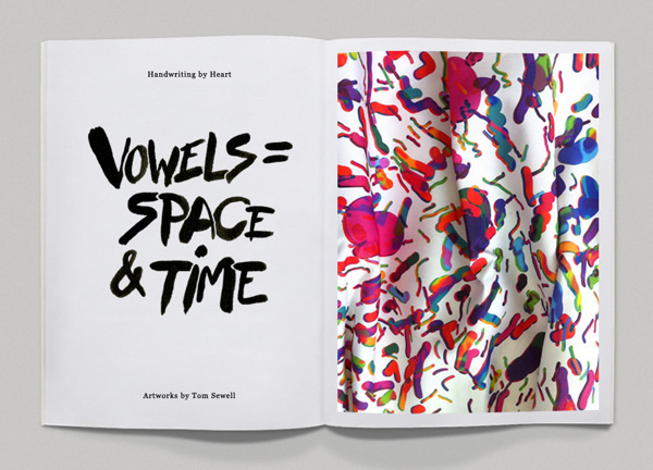 Heart Zine on Behance #fanzine #handwriting #design #type #editorial #magazine