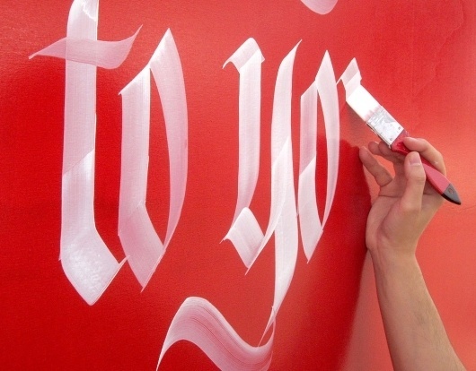 Calligraphy by Luca Barcellona | Type for you. #calligraphy #typography