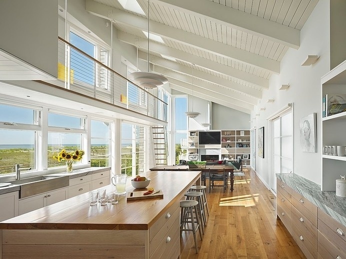 Bright and Inspiring Single Family House in New Jersey by McCoubrey / Overholser #interior #family #house #modern #design #inspiring #kitchen