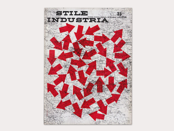 Display | Stile Industria 35 | Collection #red #arrows #cover #maps #magazine #typography