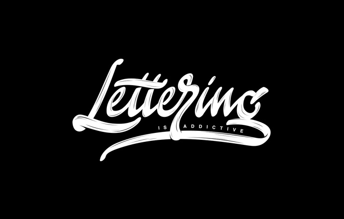 Lettering works & logos v.2 on Behance