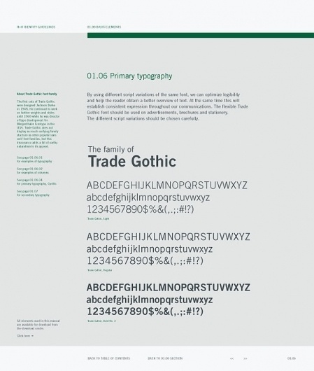Corporate & Brand Identity - H+H International, Denmark on the Behance Network #branding #guide #guidelines #corporate #style