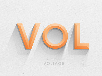 Vol #typography