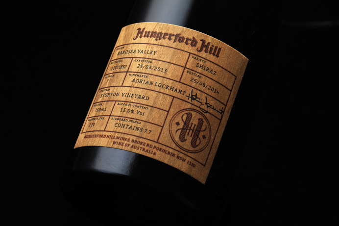 epic wine bottle design wooden label design inspiration minimal luxury print on wood by mindsparklemag www.mindsparklemag.com
