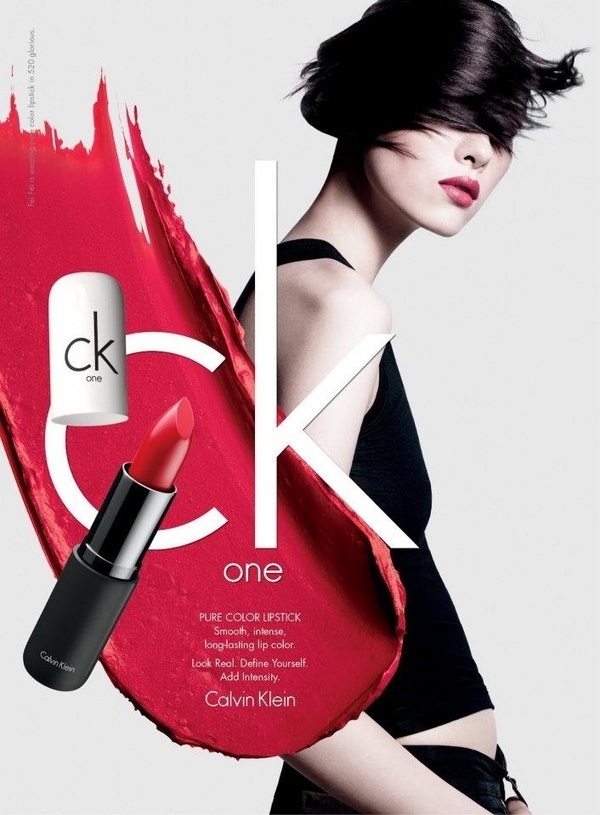 Art director: Fabien Baron. #photography #smear #lip
