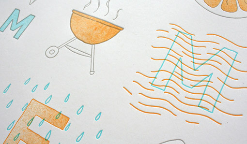 SOF_Summertime_02 #summer #letterpress #poster