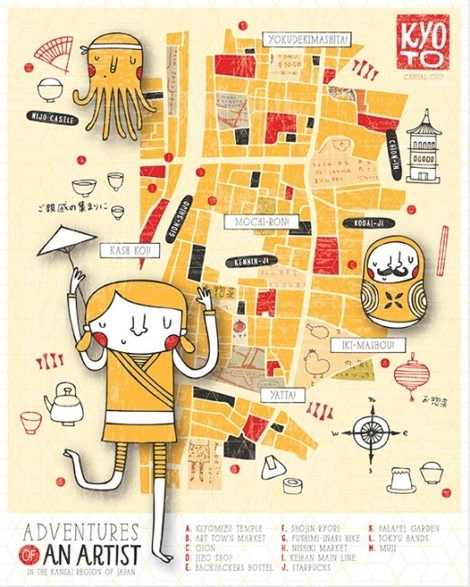 Artist_NicoleLarue_IF #kids #illustration #map