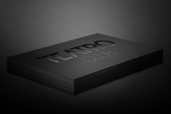 TEATRO CLUB #logotype #branding #stationary #design #graphic #corporate #brand #identity #stationery #logo