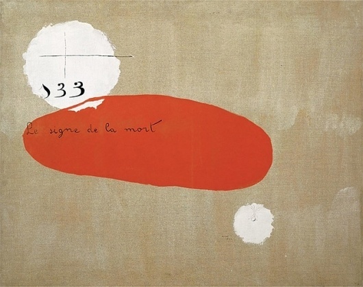 Somewhere between abstraction and figuration - but does it float #joan #miro #art #paintings