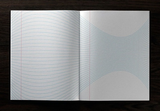 Inspiration Pad on the Behance Network #lines #paper