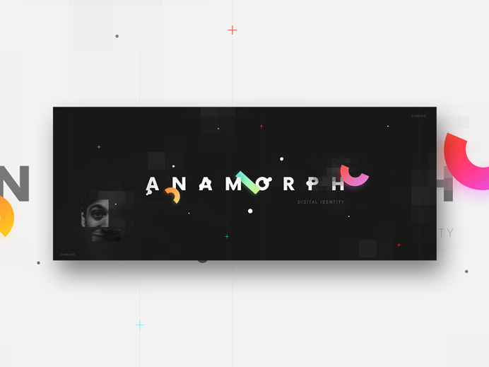Anamorph Identity by Romain Passelande