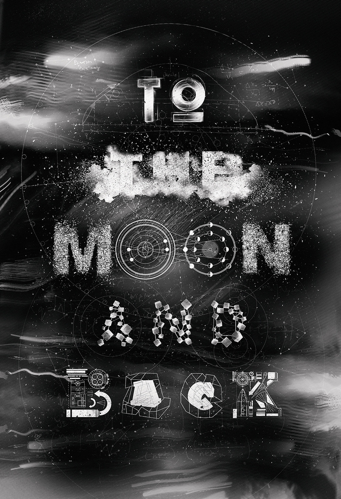 To the Moon and Back #font