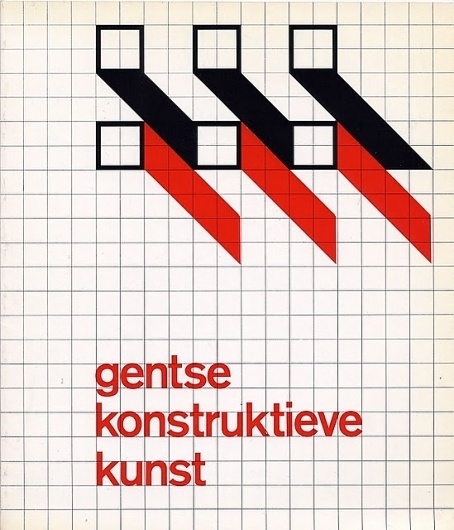 Flyer Design Goodness - A flyer and poster design blog: Wim Crouwel - selected graphic designs and prints from museum archive #white #red #black #cover #crouwel #wim #typography