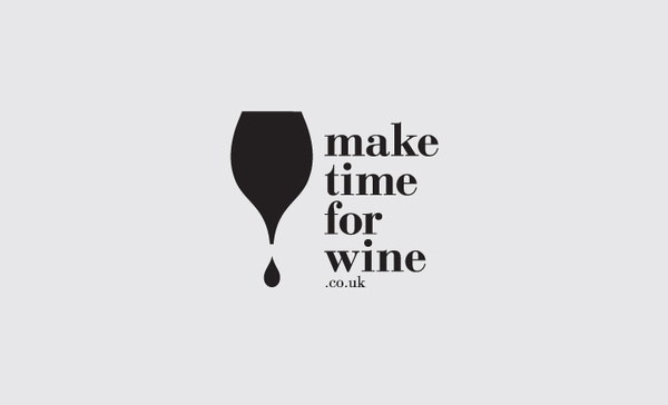 Make Time For Wine logo by Ascend Studio #logos #branding #ascend #illustration #identity #logo