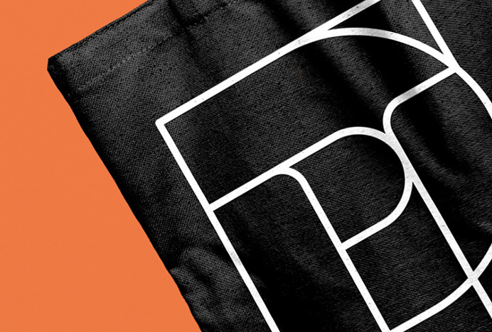 Paul Thomson by Duane Dalton #bag #graphic design #brand #brand identity #orange