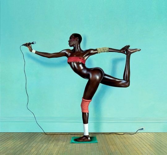 Grace Jones Island Life album cover, 1985