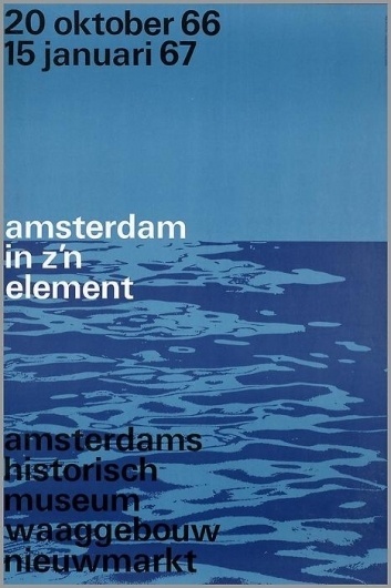 Amsterdam Historisch Museum by Wim Crouwel #design #graphic #crouwel #poster #wim