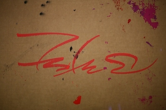 All sizes | SOUTH THIRD STREET | Flickr - Photo Sharing! #red #cardboard #graffiti #rough #tag #futura