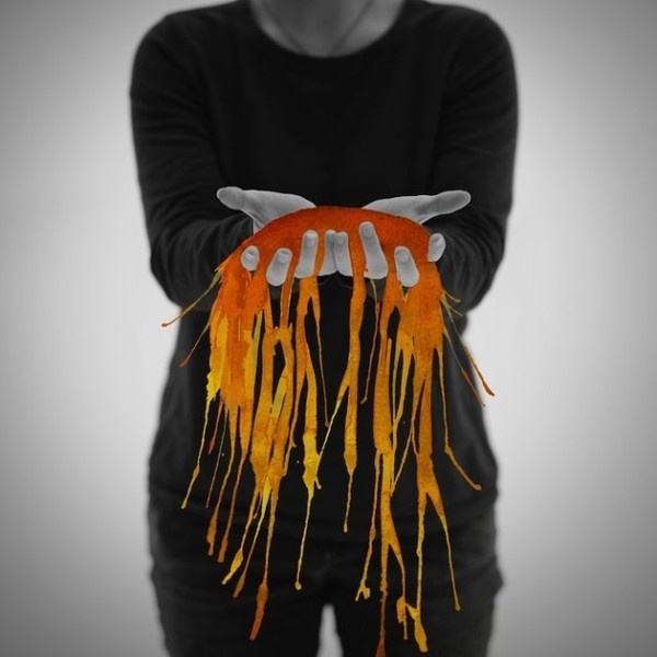 Mixed Media Paintings by Aliza Razell #illustration #art #paintings