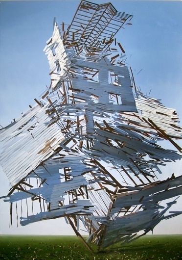 urban taster | stuff we like #painting #exploding #art #buildings