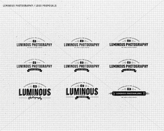 Luminous Photography Logo - WRMSNFCTD | Creative Contagion #sketches #logo #black