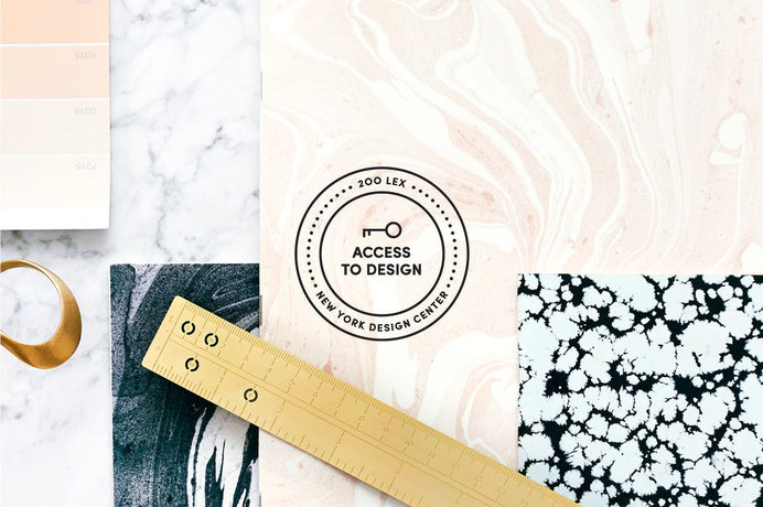 We sought to elevate the brand in an effort to appeal to both established and emerging talent across channels. New York Design Center is the #pattern #material