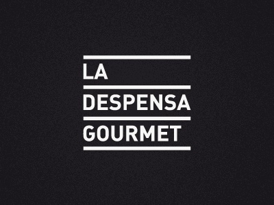 Dribbble - La Despensa Gourmet by javi medialdea #logo #brand