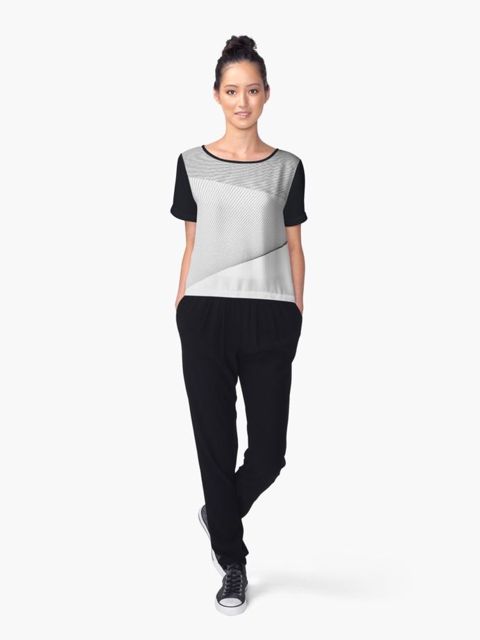 "Envelope of Air" Women's Chiffon Top by JimKeaton | Redbubble