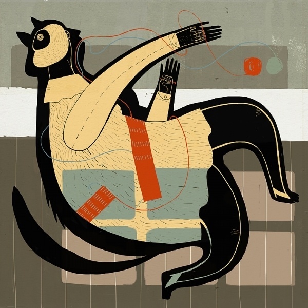 La finta nonna | Agostino Iacurci #illustration