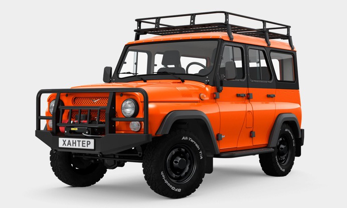 Drop A Gear - UAZ Hunter Expedition Vehicle