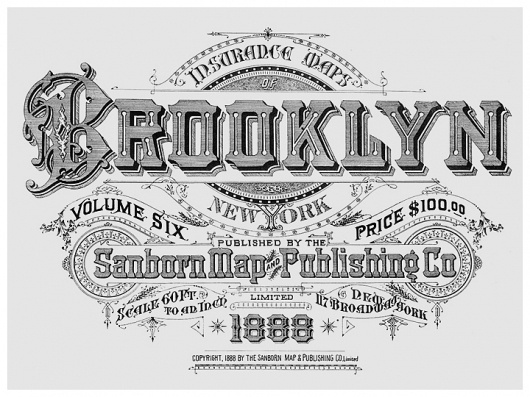 sanborn-maps-new-york-1888-brooklyn-large.jpg (720×540) #design #label #monogram #vintage #type #typography