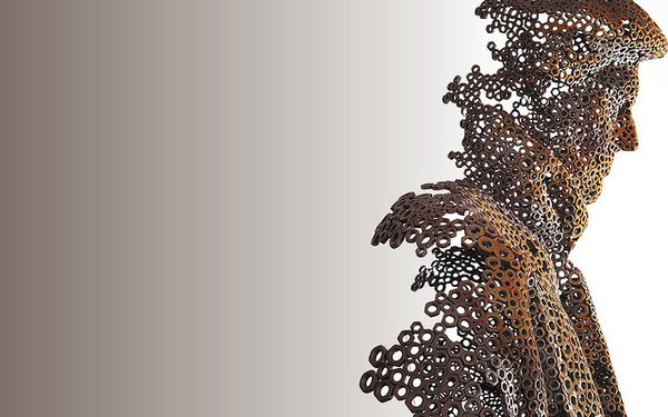 The Transience Sculptures of Artist Martí Moreno | Hi Fructose Magazine #metal #sculpture
