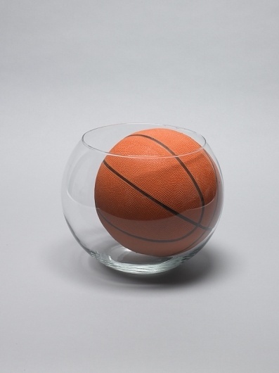 Goldfish Bowl & Basketball : Daniel Eatock #photography