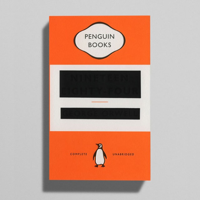 1984 David Pearson #george #book #cover #1984 #orwell