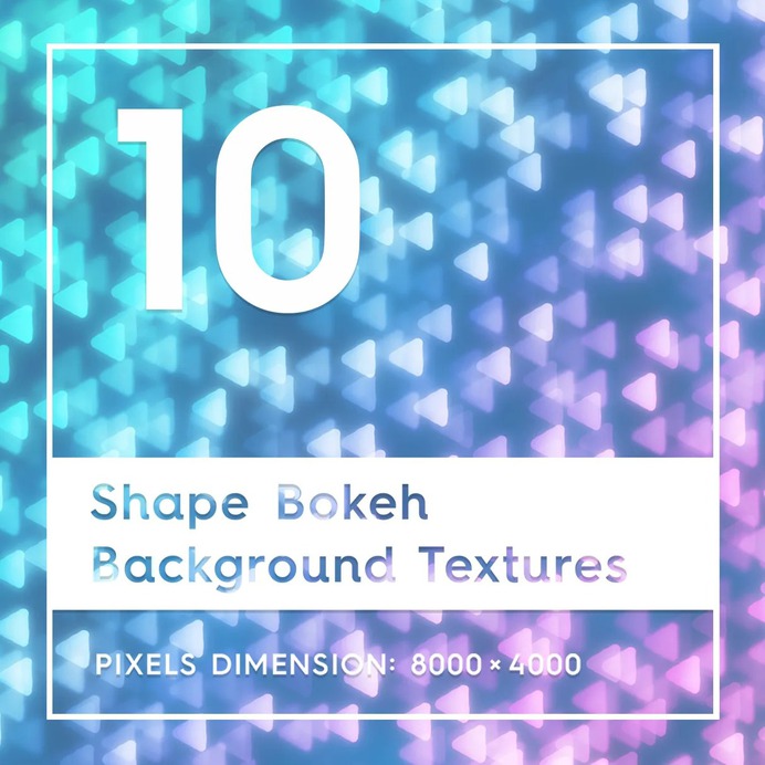 10 Shape Bokeh Backgrounds #shapebokeh #bokeh #backgrounds