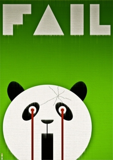 |)E$1GN - ²°'' #vector #panda #design #graphic #fail #poster #canvas #green