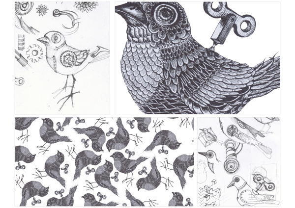 Visual Graphic #detailed #bird
