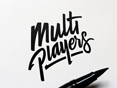 Multiplayers | Logotype #logo #type #multiplayers