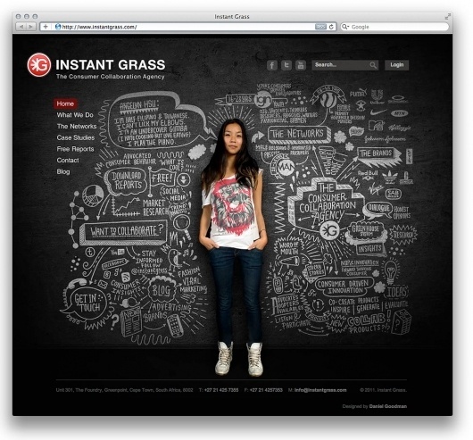 Web design inspiration | #348 « From up North | Design inspiration & news