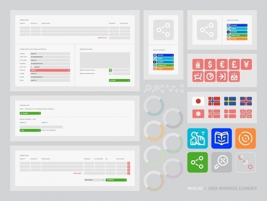 Maru « Design Bureau – Lundgren+Lindqvist #icon #gui
