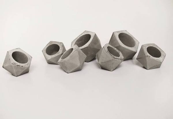 concrete planter / FrauKlarer #concrete #frauklarer #planter #geometric #clean #minimalist #concreteplanter