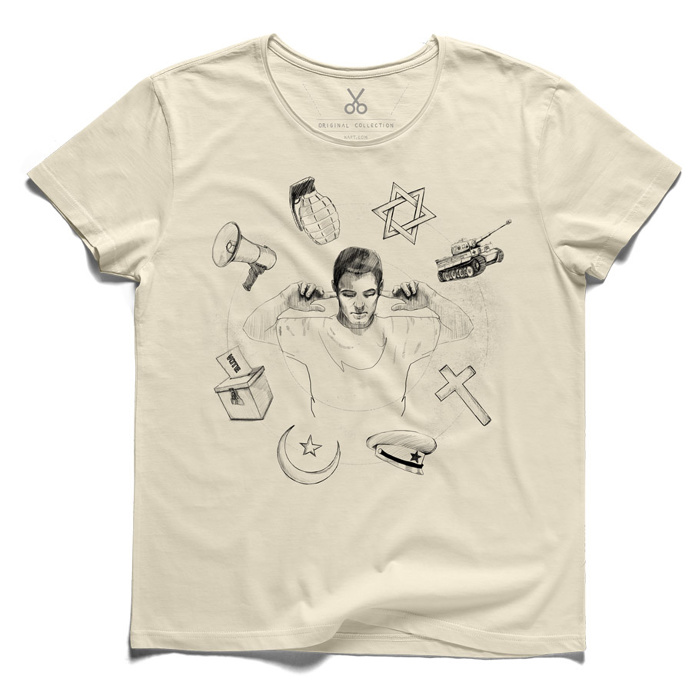 #tale #beige #tee #tshirt #transnational #ideology #stirner #religion #war #bomb #politic