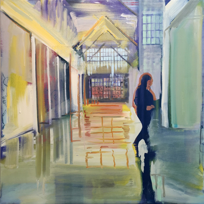 Abstract Oil on Linen Paintings by Andrew Fish