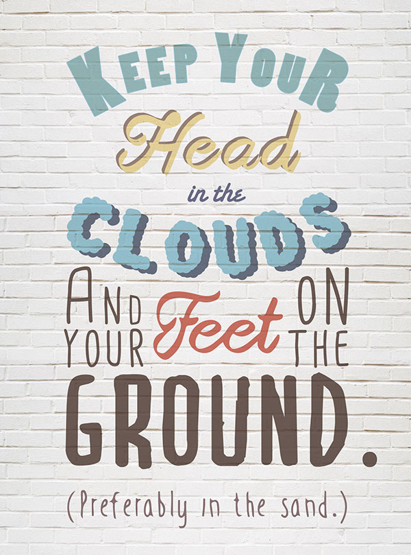 Quote on The Wall by Regine Marie Chan