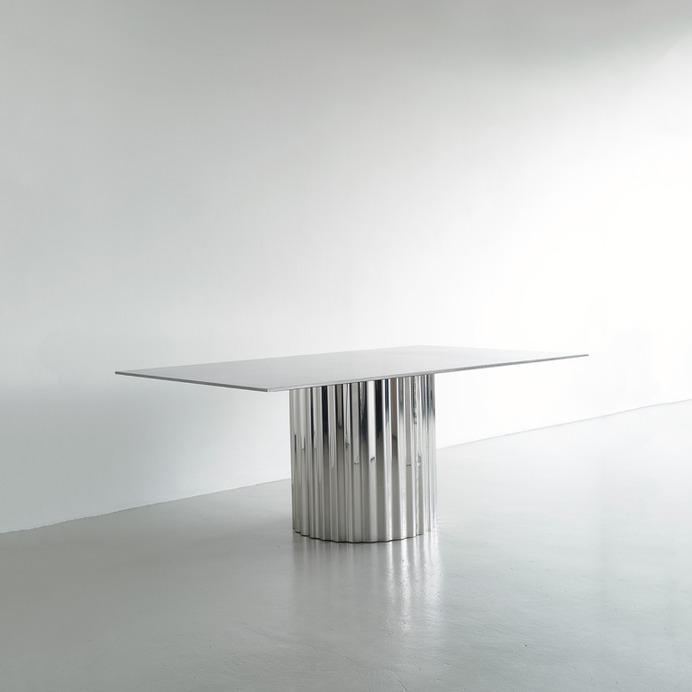 Inox Table by studio vit